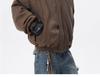 Men's Retro American Style Fur Collar Thickened Winter Jacket