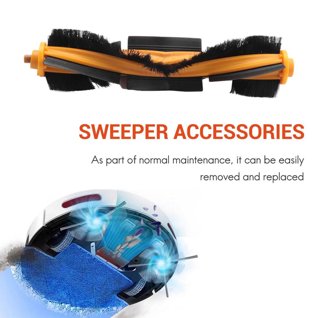 B69A 2Pcs Roller Brush For Ecovacs Deebot Ozmo T8 Vacuum Cleaner Main Brush Replaceable Accessory