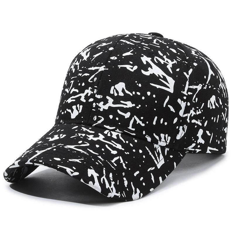 Korean Style Graffiti Baseball Cap - New Unisex Street Fashion Sun Hat for Spring/Autumn Outdoor