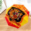 Spain Football Crest Umbrella Folding umbrella, automatic umbrella 8-Frame for Travel, camping Use Gift for Halloween Christmas