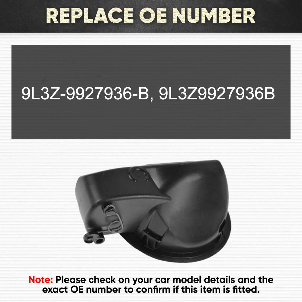 9L3Z-9927936-B Fuel Filler Housing Hinge Pocket Gas Cap Door Lid For Ford F150 F-150 2009 2010 2011 2012 2013 2014