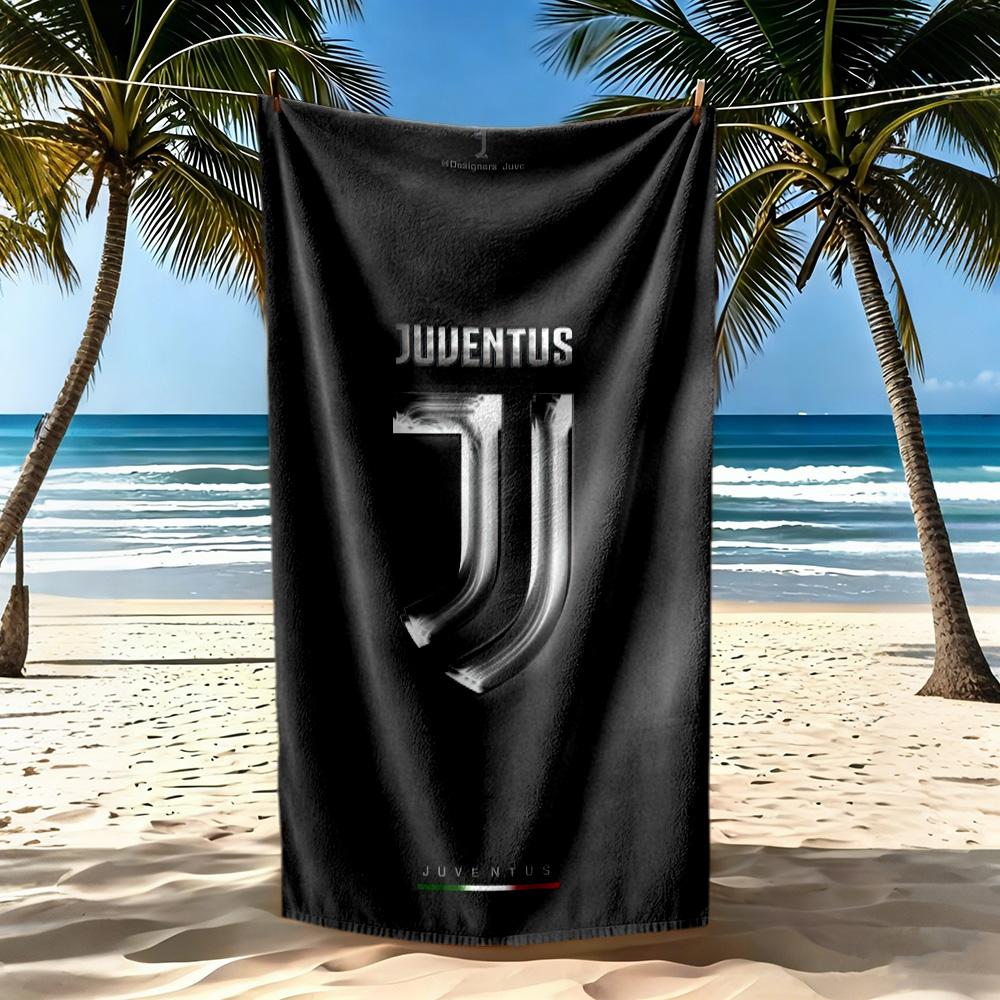 Juventus Beach Towel Super Soft Microfiber Quickdry Fabric Comfortable Lightweight Perfect For Traveling Yoga Camping And Swimming