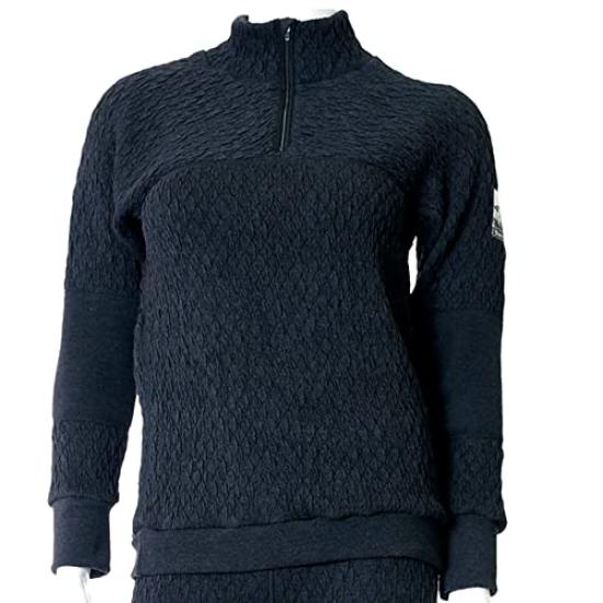 

Hidamari Everest Pro Warm and Size Black Women s High-Neck Innerwear, Comfortable, Triple-Layered, M, [EVP801] чёрный