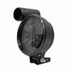 5-inch tachometer, black, with 7-color backlight, shift light, peak alert tone, and LED flashing during RPM warning