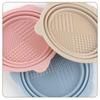 Foldable Silicone Makeup Brush Cleaning Bowl For Beauty Tools