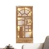 Fensterförmige Holz-Lichtbox Wanddekoration Fensterform LED Raumdekoration Holz-Wandkunst Katze Vogel Fensterlandschaft Hängende Dekoration