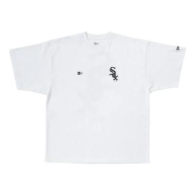 New Era Short Sleeve Oversized Cotton Tee MLB Chicago White Sox CWS ONSPOTZ and Authentic SOX Stylish Small and Large Gift Available T-Shirt, S/S