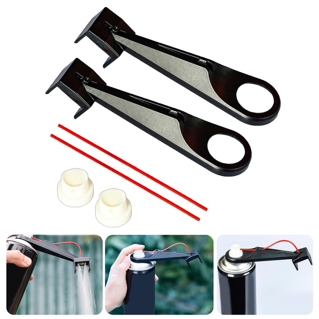 2 Sets Chain Cleaner Attachment Motorcycle Chain Lube Applicator Motorbike Maintenance Tool 3 Sided Wrap Multifunction