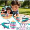 3D Printed Dragon, 3D Printed Egg, Egg With Dragon Inside, Egg Toy, 12in Full Articulated Crystal 3D Dragon For Children's Day Gift & Birt