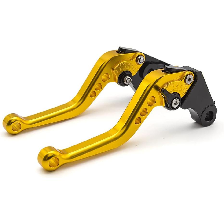 CNC Clutch Brake Levers Fit for RE Classic 350 350cc Meteor 2021-2025, Super Meteor 650 2023, Hunter 350 HNTR 2022-2024 Black Long