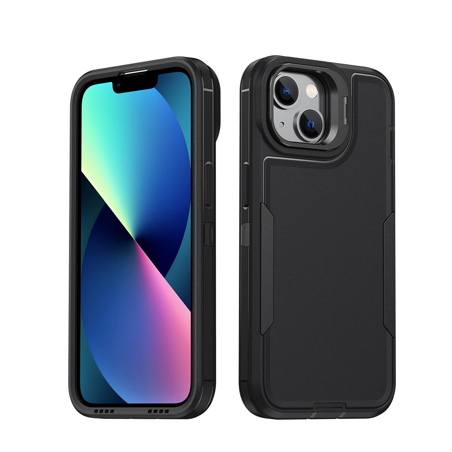 

Portable Kickstand Holder Case for Iphone 17 Pro Max 16 Plus Iphone16 Iphone17 Protective Cell Phone Cover Coque Funda iPhone 16 Plus чёрный
