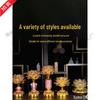 Long-Life Seven-Color Guanyin Lotus Plug-in Buddha Offering Lamp