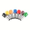 100PCS Electrical Tube Terminals Suit VE Tubular Block Cord End Connectors Cable Wire Connector