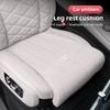 Car Seat Leg Support Extension Leather Auto Extender Leg Cushion Key Chain For Renault Megane 2 3 4 Twingo Clio Talisman Captur r888