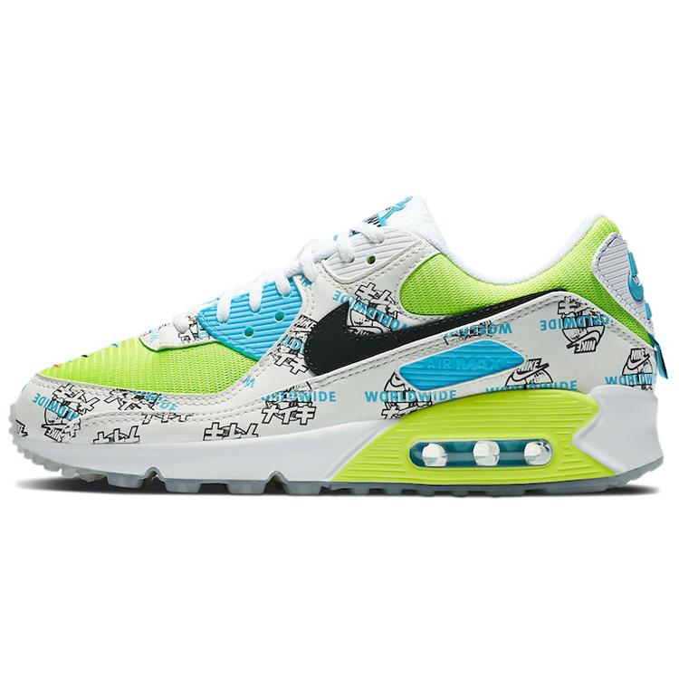 New Nike Air Max 90 Se Worldwide Katakana White Women's DA1342-107