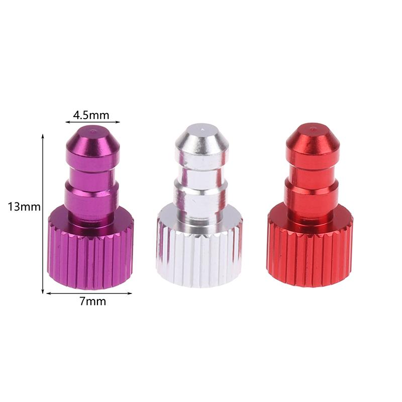 10 Pezzi Tappo Tubo Olio Testa Paraolio Per Aereo a Benzina Rc Fixwing Carburante Barca a Getto Per Tappo Tubo da 3-4 Mm