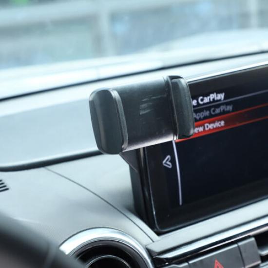 Center Console Navigation Screen Phone Holder For Mazda MX-5 Miata 2016-