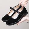 Summer Shallow Cloth Shoes for Women Are Wearresistant, Light and Nonslip. Mom's Hotel Workers Are Generally Used As Shoes with Flat Soles.