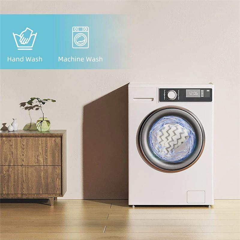 A20F-6PCS Replacement Steam Mop Pads For Shark Steam Mop S1000UK Pocket Mop, Washable And Reusable Microfiber Pads