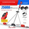 Stainless Steel Electric Concrete Trowel with Large Lithium Battery and Vibrating Leveling Ruler