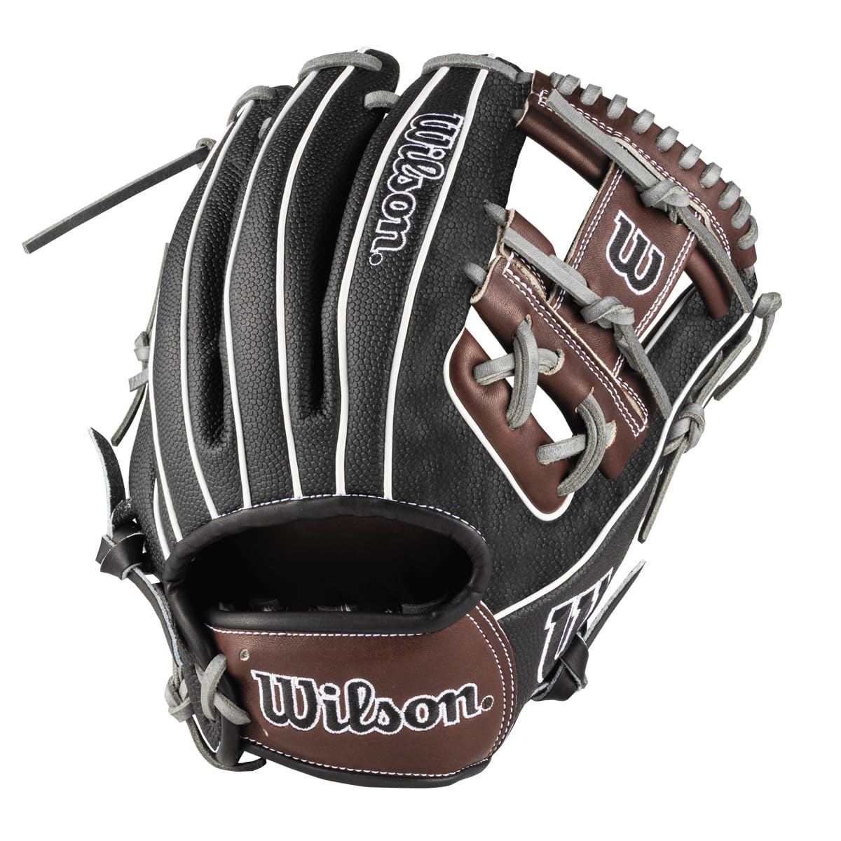 

Wilson Baseball Glove The Wannabe Hero DUAL Model 86 Back and Back Windows for Easy D Size (Softball) Infielder s Glove, (Narrow Grip), WBW101545,