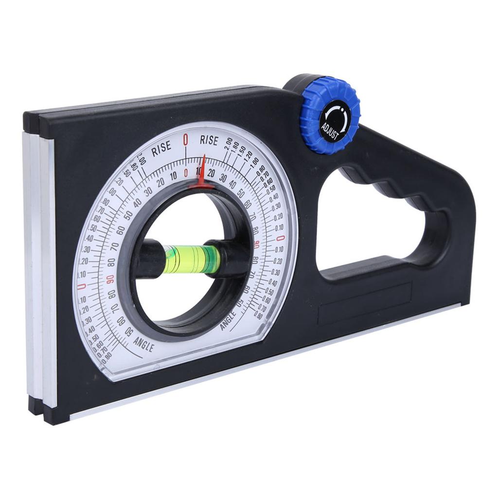 Multifunctional ABS Engineering Slope Level Meter Angle Measuring Scale Tool(with Magnetism)