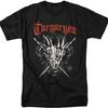 Game of Thrones Targaryen Dragon Metal Unisex Adult T-Shirt Black
