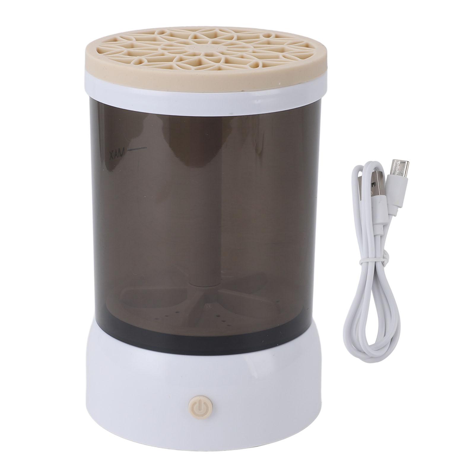 

Электрический очиститель кистей для макияжа, USB-автоматический очиститель косметических кистей, инструменты для кистей для макияжа для Al Khaki