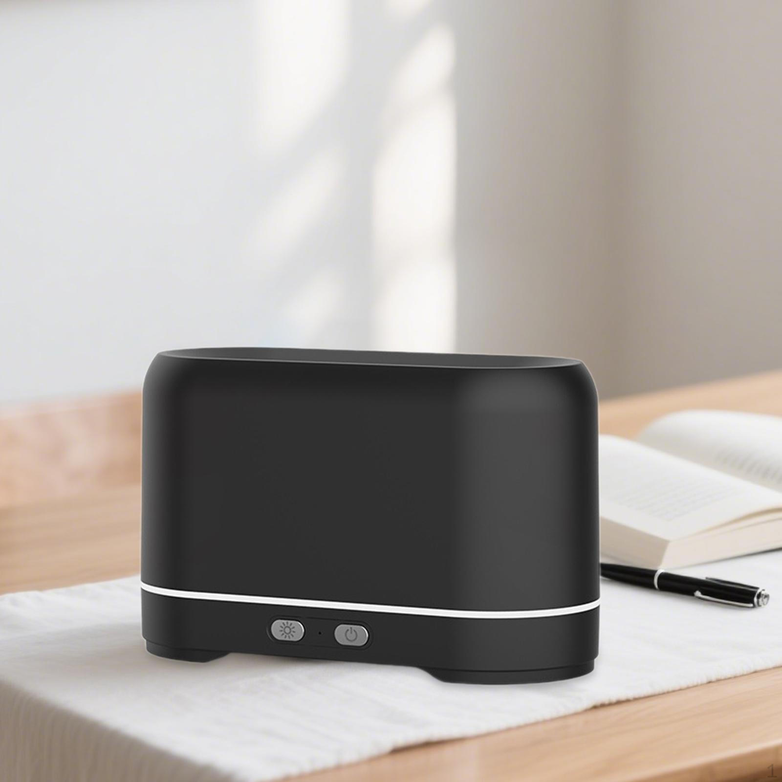 

Диффузор воздуха с дизайном пламени для эфирных масел и увлажнения в спальне чёрный