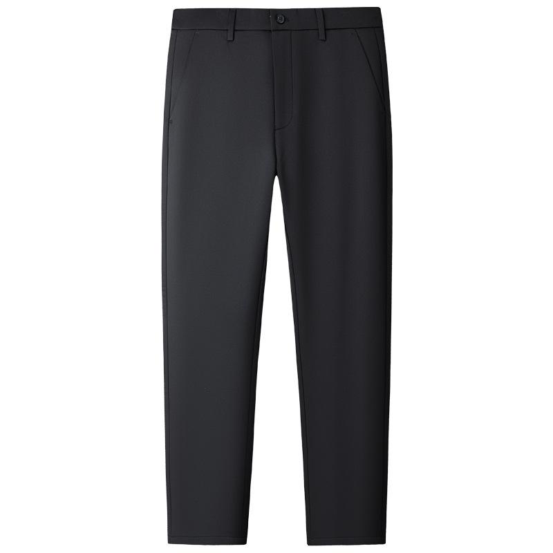 New Autumn And Winter Men'S Pants Trend Versatile Casual Pants Men'S Loose Straight Leg Korean Version Business Elastic Casual Trousers Men