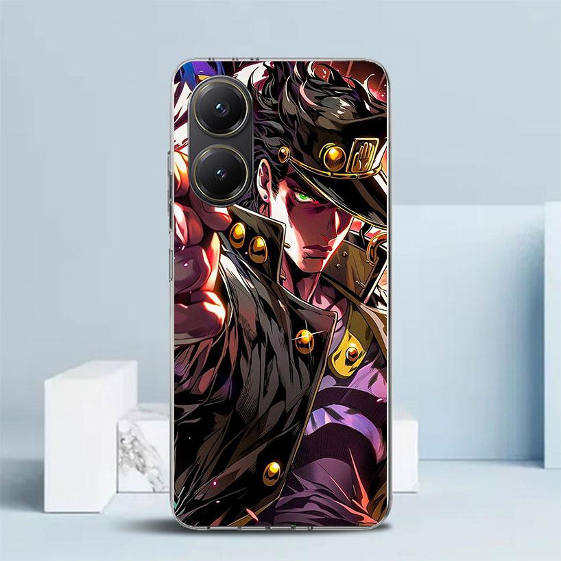 JoJo's Bizarre Adventure Kujo Jotaro Soft Cover for Xiaomi Poco F7 Ultra X7 X6 X5 Pro M7 Phone Case Redmi 15 15C 13 13C 12 12C 1