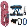 High-Altitude Rock Climbing and Rescue Rope Set for Ascending and Descending Adventures.