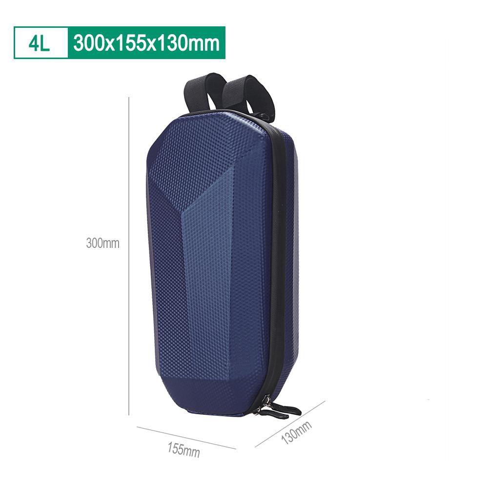 WILD MAN Bicycle Bag Electric Scooter Skateboard EVA Hard Shell Case Bag for M365 Pro Cycling Equipment 2/3/4L
