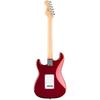 Fender Standard Stratocaster® HSS Electric Guitar, Laurel Fingerboard, White Pickguard, Candy Cola, with Soft Case.