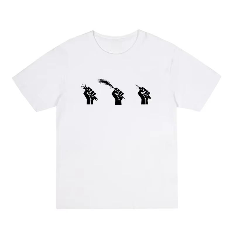 Philosoph Zizek Gleiches Ich Würde Es Nicht Drucken Grafisches T-Shirt Herren und Damen Kurzärmeliges T-Shirt Herrenbekleidung Street