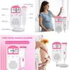 Baby Fetal Doppler Heartbeat Monitor With Sound Enhancement Gel For Expecting Moms