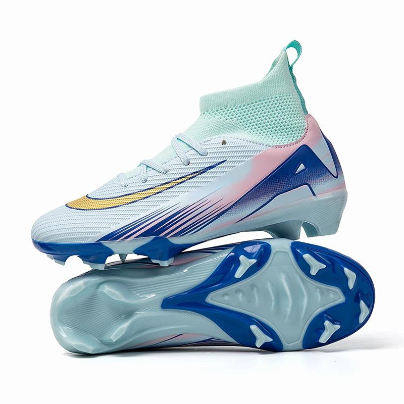 New Men Football Boots Unisex Outdoor Soccer Shoes Drop Shipping Breathable Ultralight Non-Slip Sports Shoes Training Sport