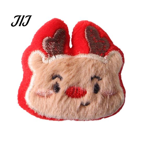 Soft Skin Friendly Cat Toys Christmas Toy, Plush Santa Claus Snowman Elk Tree Claw Scratching Chew Bite Interactive Pet Enrichment Toy for Indoor Cats