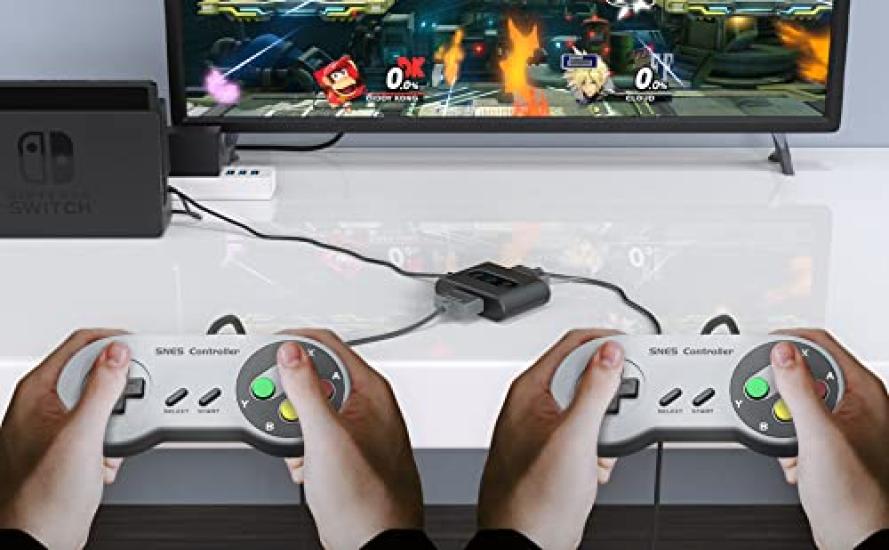 Mayflash Controller USB Adapter for Switch and PC Japanese SFC/SNES (SFC-USB) [Official Product]