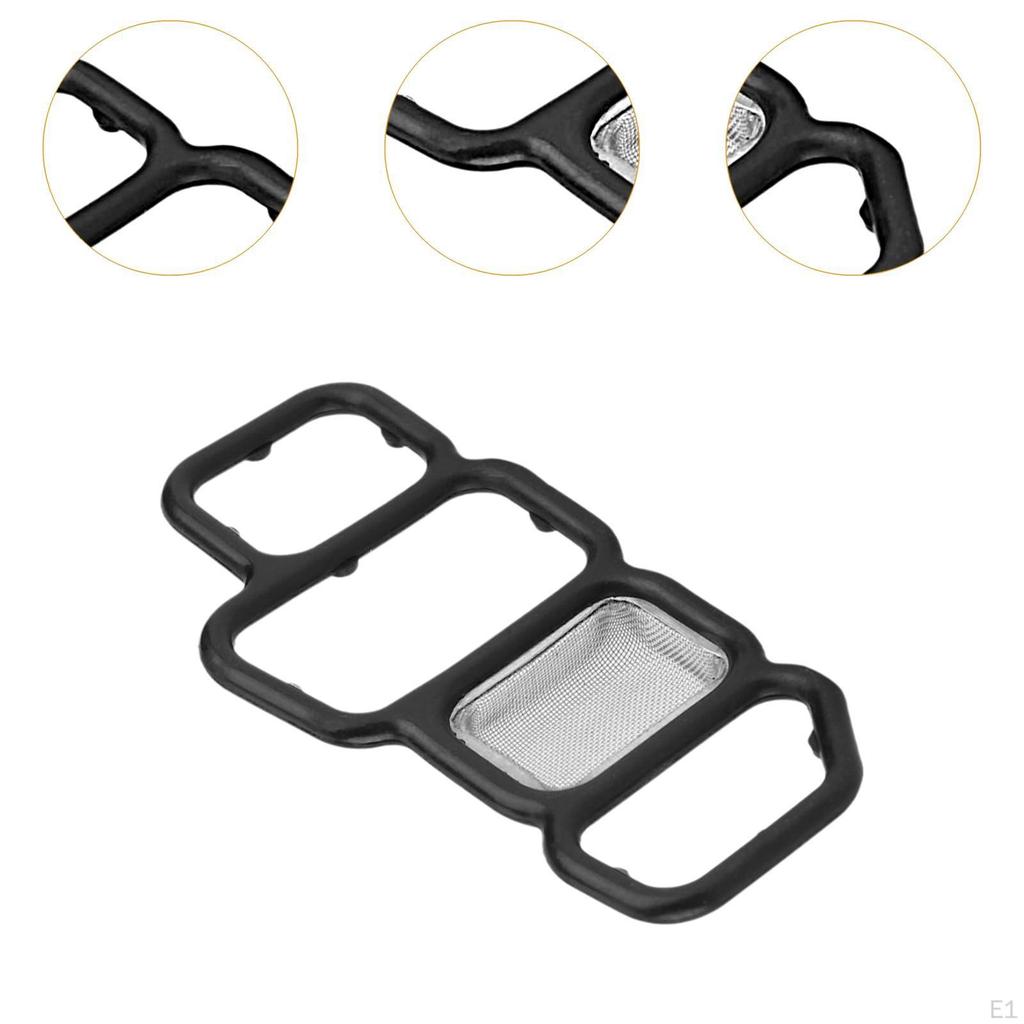 Solenoid Valve Gasket 15826-rna-a01 Black Seal Part for Honda Civic