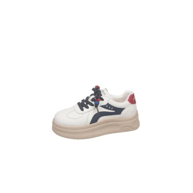 New platform white shoes women's shoes spring and autumn single shoes sports shoes versatile shoes casual board shoes women's