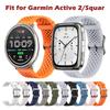 Дышащий ремешок подходит для Amazfit Active 2/квадратный 20 мм Силиконовый спортивный ремешок Совместим с Amazfit GTR Min/Bip3 Pro
