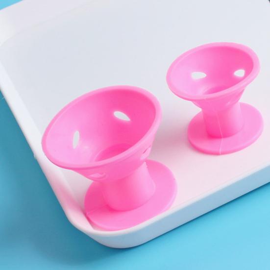 40Pcs Mushroom Shaped Hair Curler Assorted Size No Heat Hair Roller Portable Home Travel Lazy Women Girls Hair Curling Tools