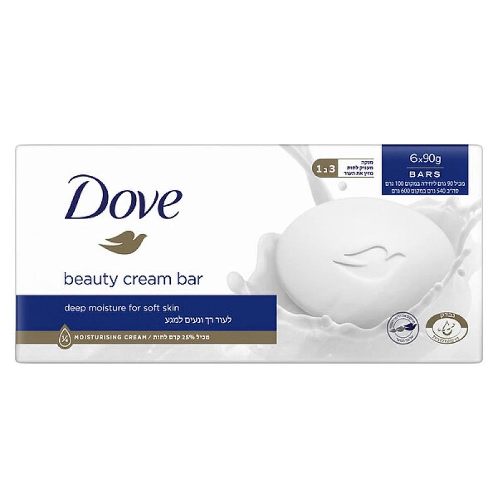 

Крем-мыло Dove Beauty, 6 упаковок, 90 г