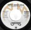 7inch Record CARPENTERS  Sweet Sweet Smile 2008S AM Records 1977 US Pop Used