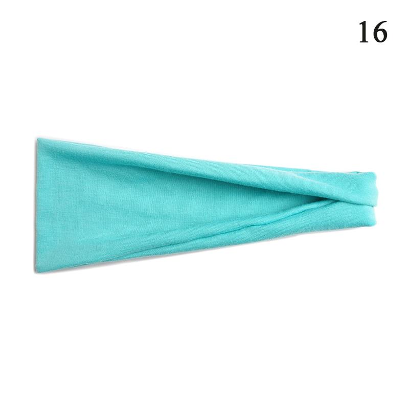 1 PC Women Headband Turban Solid Color Elastic Hair Bands Yoga Hairband Fashion Makeup Hair Hoop Hair Accessories