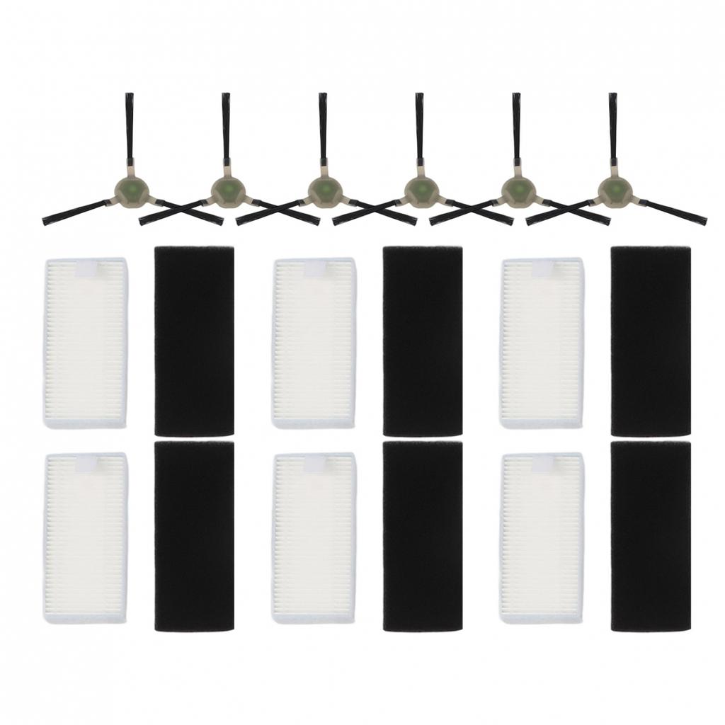 Filters Side Brush Robot Vacuum Cleaner 6-Pack Side Brushes