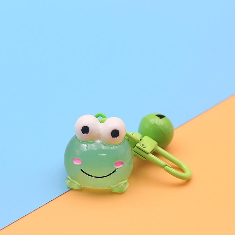 Светящийся брелок Sanrio Мультяшный Куроми Мелоди Хелло Китти Синнаморолл Подвеска Колокольчик Брелок для ключей Подвески для рюкзака Декор для сумки в машину