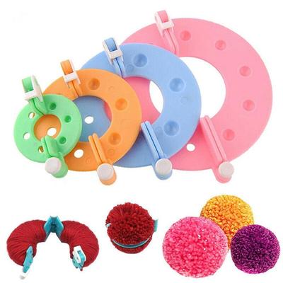 8pcs Wool Ball Maker Knitted Tools Yarn Pompon Wool Plush Ball Set Fluff Ball Wool Ball Production Tools Pompoms