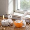 Decorationative Silicone Mould for Rabbits in Eggs Shell Designs Great for Holiday Parties Craft and Decoration